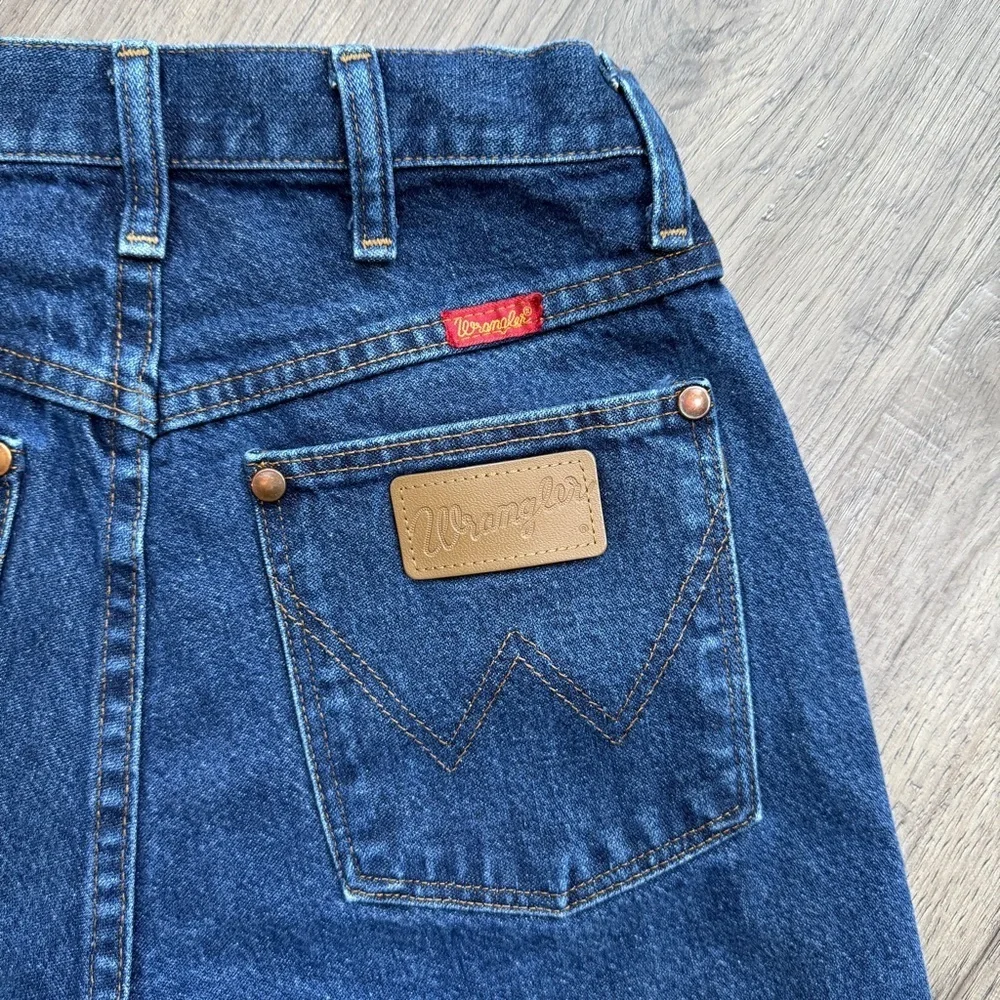 Vintage Women's High-Rise Denim Jeans - Size 7 x 34 Style 14MWZDD - Picture 13 of 15